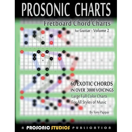 Fretboard Chord Charts for Guitar - Volume 2