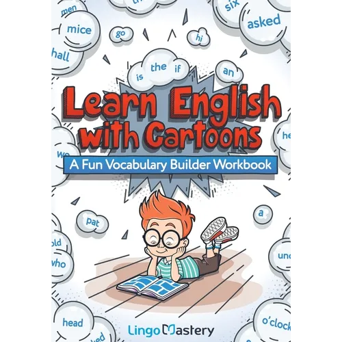 Learn English With Cartoons: A Fun Vocabulary Builder Workbook