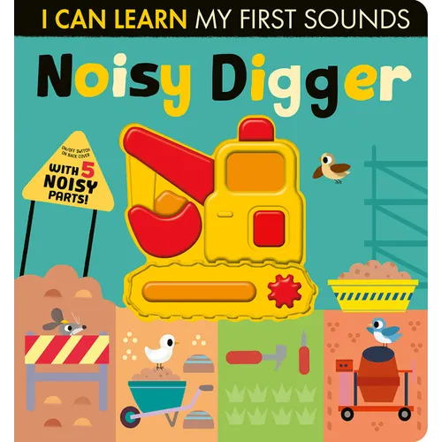 Noisy Digger: With 5 Noisy Parts and an On/Off Switch on the Back Cover!
