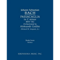 Passacaglia in C minor, BWV 582: Study score