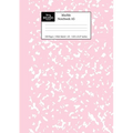 Marble Notebook A5: Pastel Pink Marble Wide Ruled Journal